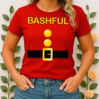Bashful Dwarf Costume Womens T-Shirt