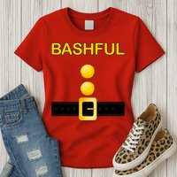 Bashful Dwarf Costume Womens T-Shirt