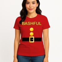 Bashful Dwarf Costume Womens T-Shirt