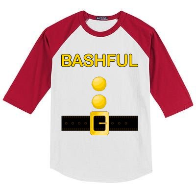 Bashful Dwarf Costume Kids Colorblock Raglan Jersey