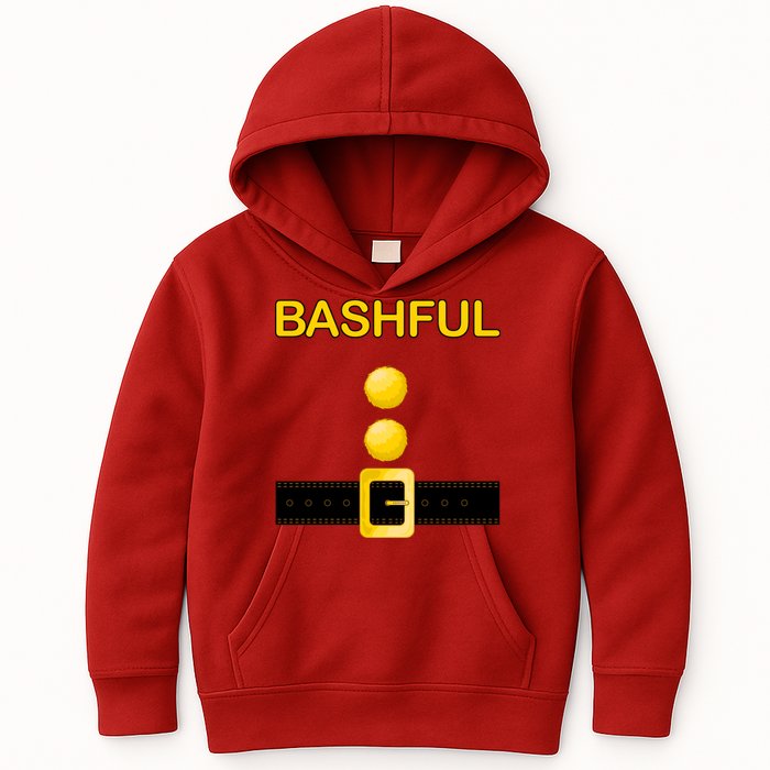 Bashful Dwarf Costume Kids Hoodie
