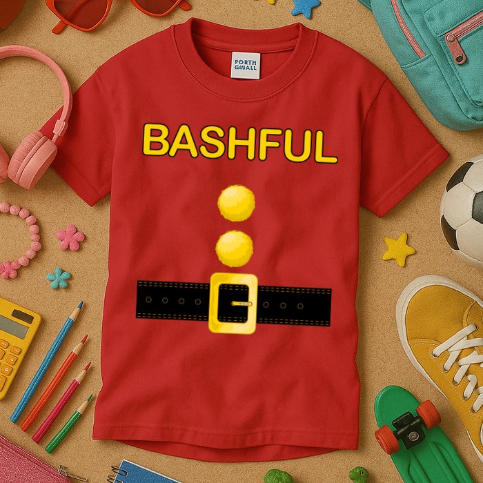 Bashful Dwarf Costume Kids T-Shirt