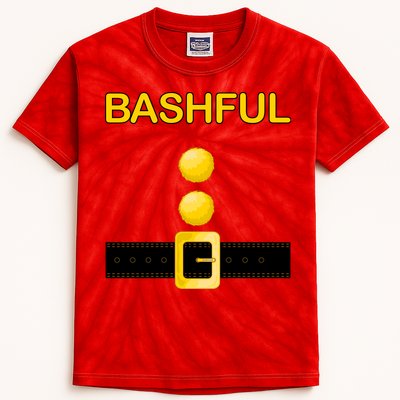 Bashful Dwarf Costume Kids Tie-Dye T-Shirt