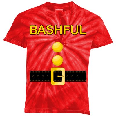 Bashful Dwarf Costume Kids Tie-Dye T-Shirt