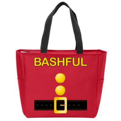 Bashful Dwarf Costume Zip Tote Bag