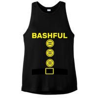 Bashful Dwarf Halloween Costume Ladies PosiCharge Tri-Blend Wicking Tank