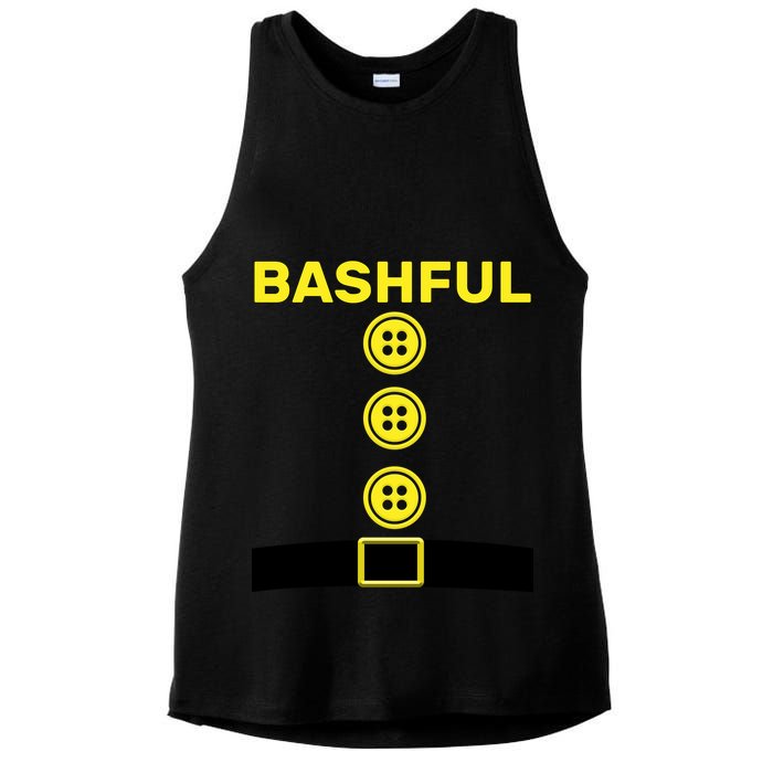 Bashful Dwarf Halloween Costume Ladies PosiCharge Tri-Blend Wicking Tank