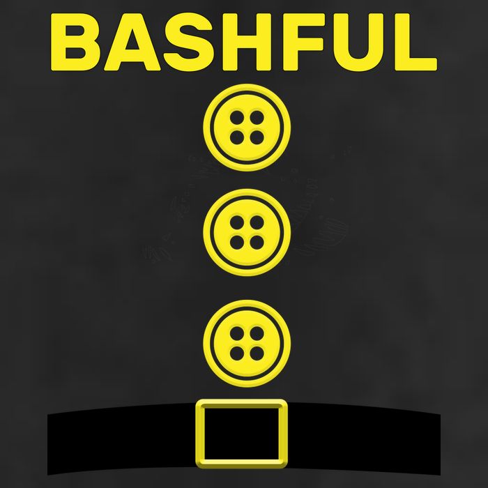 Bashful Dwarf Halloween Costume Garment-Dyed Fleece Hoodie