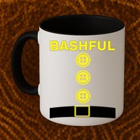 Bashful Dwarf Halloween Costume Mug
