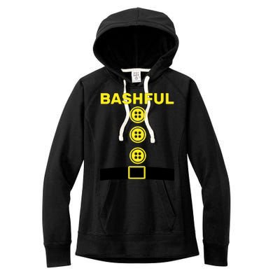 Bashful Dwarf Halloween Costume Women's Fleece Hoodie