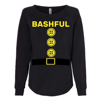 Bashful Dwarf Halloween Costume Womens California Wash Sweatshirt