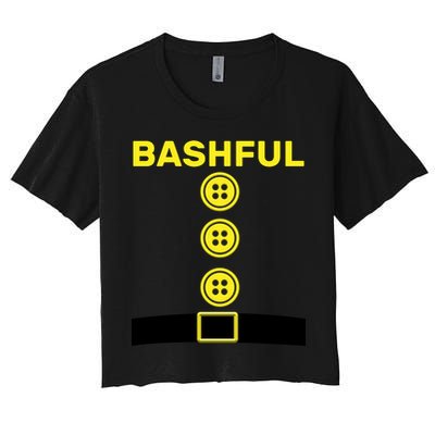 Bashful Dwarf Halloween Costume Crop Top