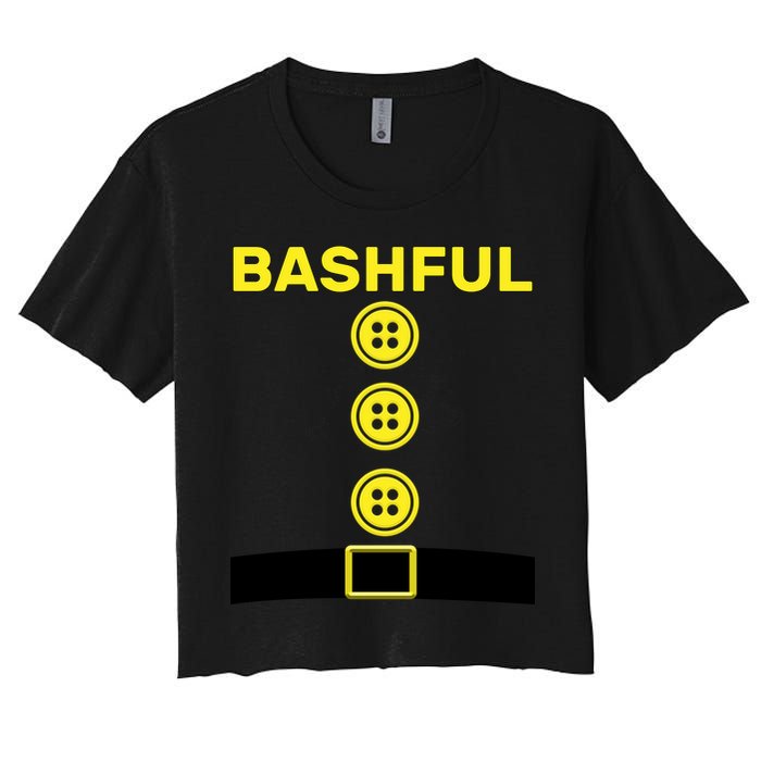 Bashful Dwarf Halloween Costume Crop Top