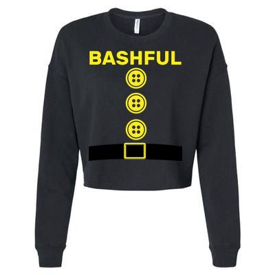 Bashful Dwarf Halloween Costume Cropped Pullover Crew