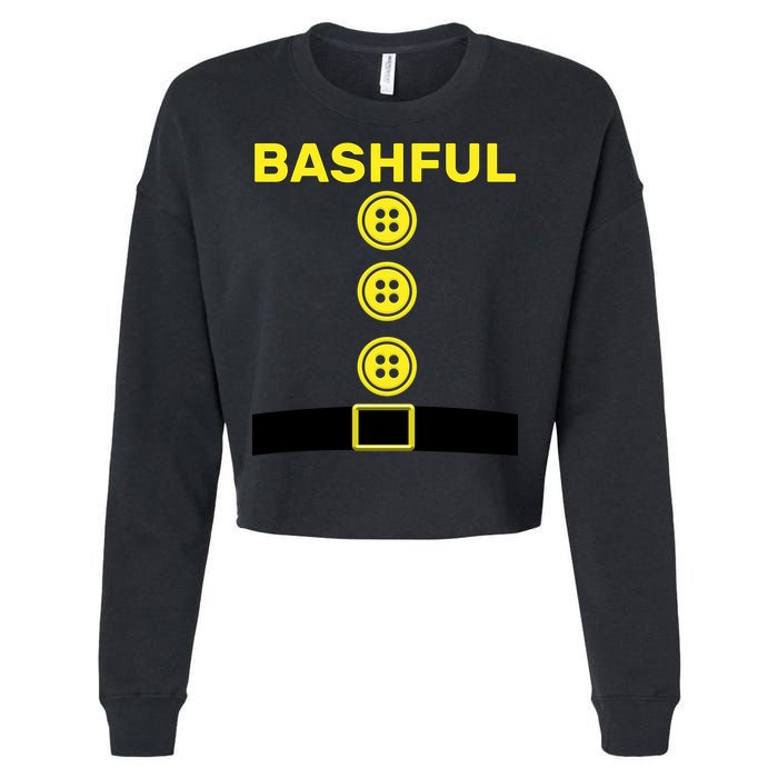 Bashful Dwarf Halloween Costume Cropped Pullover Crew