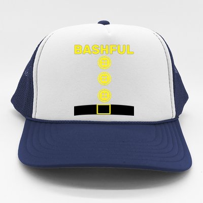 Bashful Dwarf Halloween Costume Trucker Hat