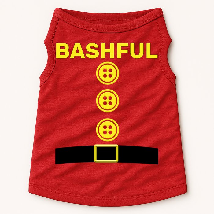 Bashful Dwarf Halloween Costume Doggie Tank