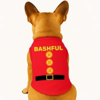 Bashful Dwarf Halloween Costume Doggie Tank