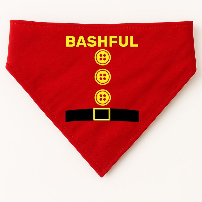 Bashful Dwarf Halloween Costume USA-Made Doggie Bandana