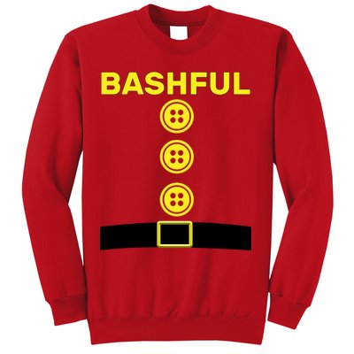 Bashful Dwarf Halloween Costume Sweatshirt