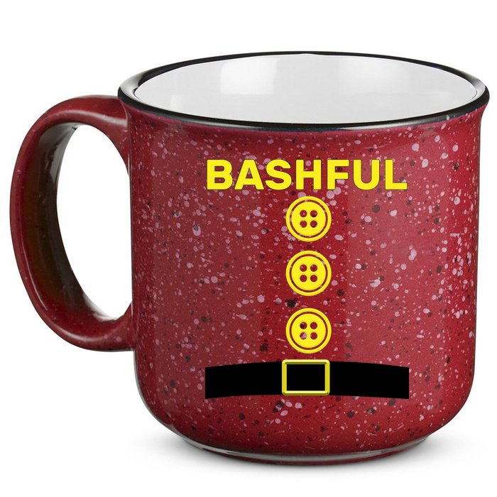 Bashful Dwarf Halloween Costume 15oz Campfire Ceramic Mug