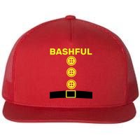 Bashful Dwarf Halloween Costume Flatbill Hat