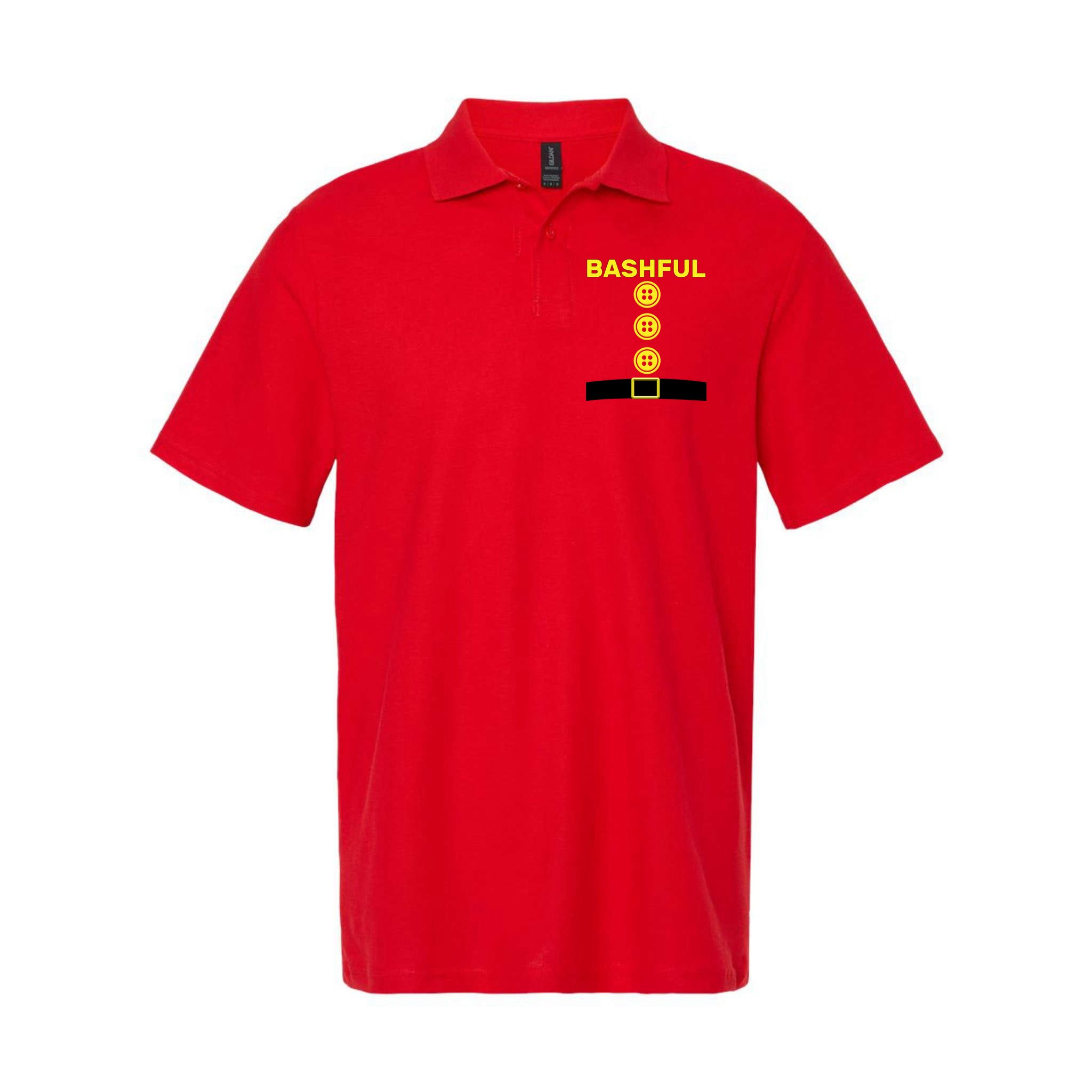 Bashful Dwarf Halloween Costume Polo