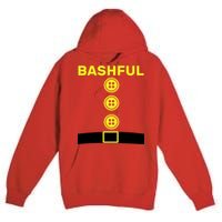 Bashful Dwarf Halloween Costume Premium Pullover Hoodie