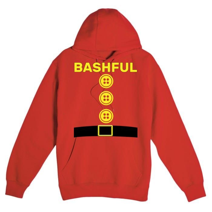 Bashful Dwarf Halloween Costume Premium Pullover Hoodie