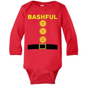 Bashful Dwarf Halloween Costume Baby Long Sleeve Bodysuit