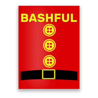 Bashful Dwarf Halloween Costume Poster