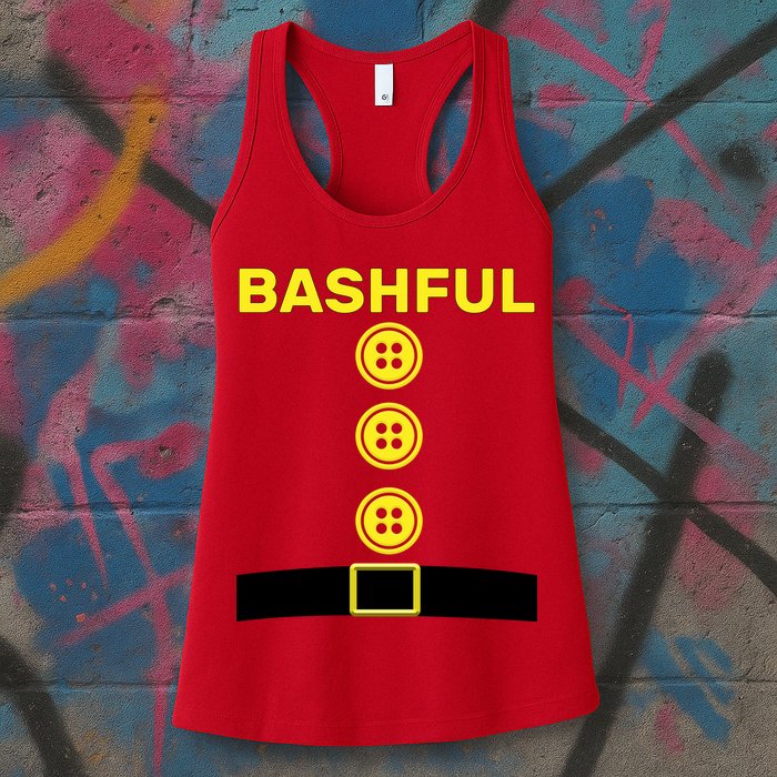 Bashful Dwarf Halloween Costume Womens Tank Top