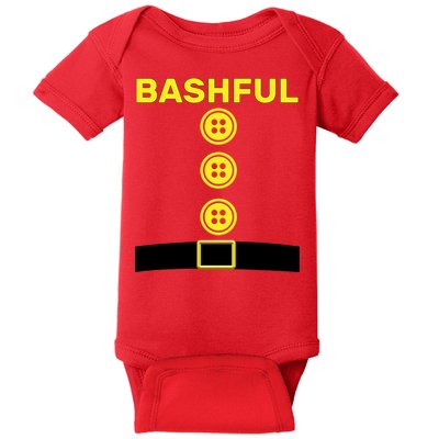 Bashful Dwarf Halloween Costume Baby Bodysuit