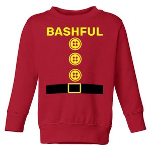 Bashful Dwarf Halloween Costume Toddler Sweatshirt