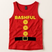 Bashful Dwarf Halloween Costume Tank Top