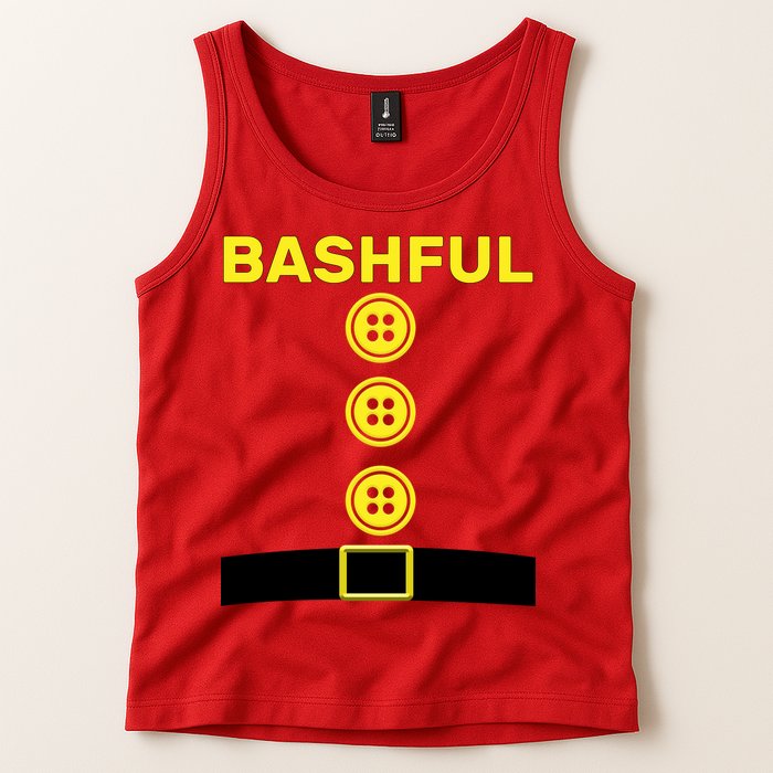 Bashful Dwarf Halloween Costume Tank Top