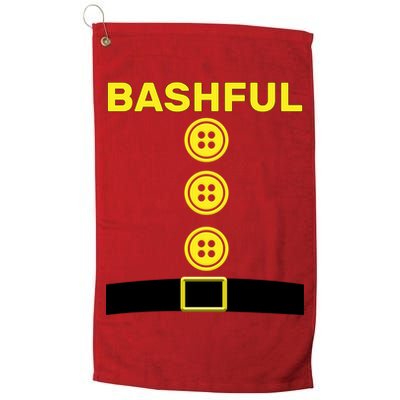 Bashful Dwarf Halloween Costume Golf Towel