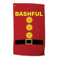 Bashful Dwarf Halloween Costume Golf Towel