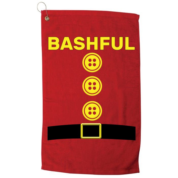 Bashful Dwarf Halloween Costume Golf Towel