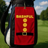 Bashful Dwarf Halloween Costume Golf Towel