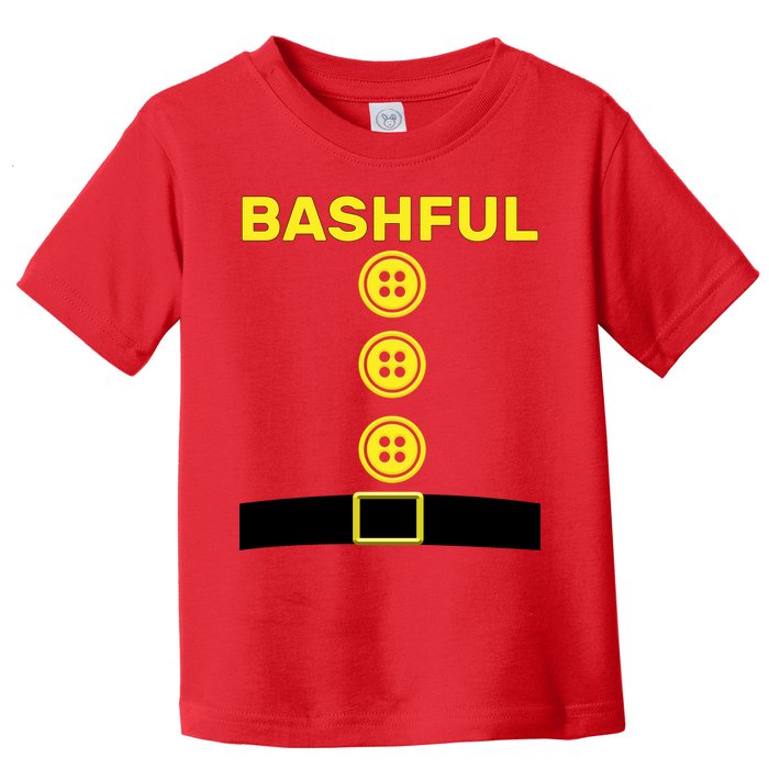 Bashful Dwarf Halloween Costume Toddler T-Shirt