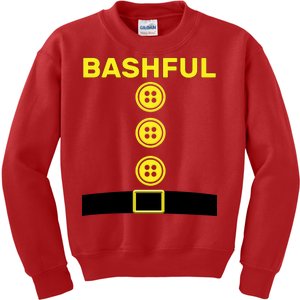 Bashful Dwarf Halloween Costume Kids Sweatshirt