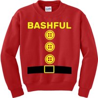Bashful Dwarf Halloween Costume Kids Sweatshirt