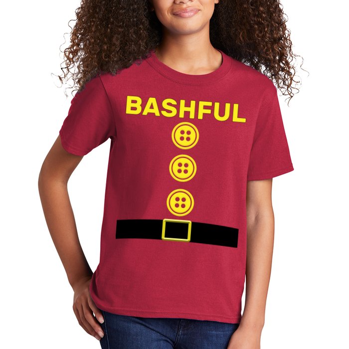 Bashful Dwarf Halloween Costume Kids T-Shirt