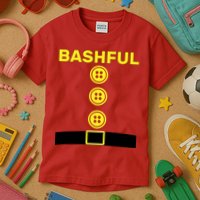 Bashful Dwarf Halloween Costume Kids T-Shirt
