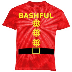 Bashful Dwarf Halloween Costume Kids Tie-Dye T-Shirt