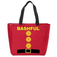 Bashful Dwarf Halloween Costume Zip Tote Bag