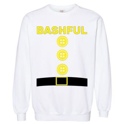 Bashful Dwarf Halloween Costume Garment-Dyed Sweatshirt