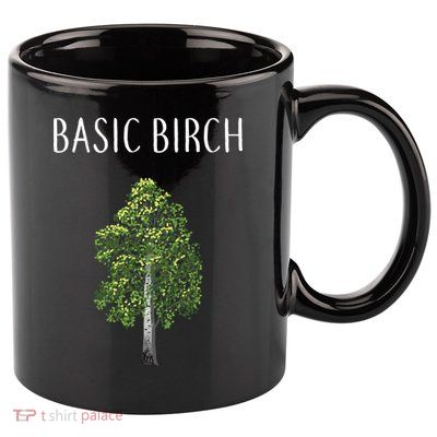 Basic Birch 11oz C Handle Ceramic Mug
