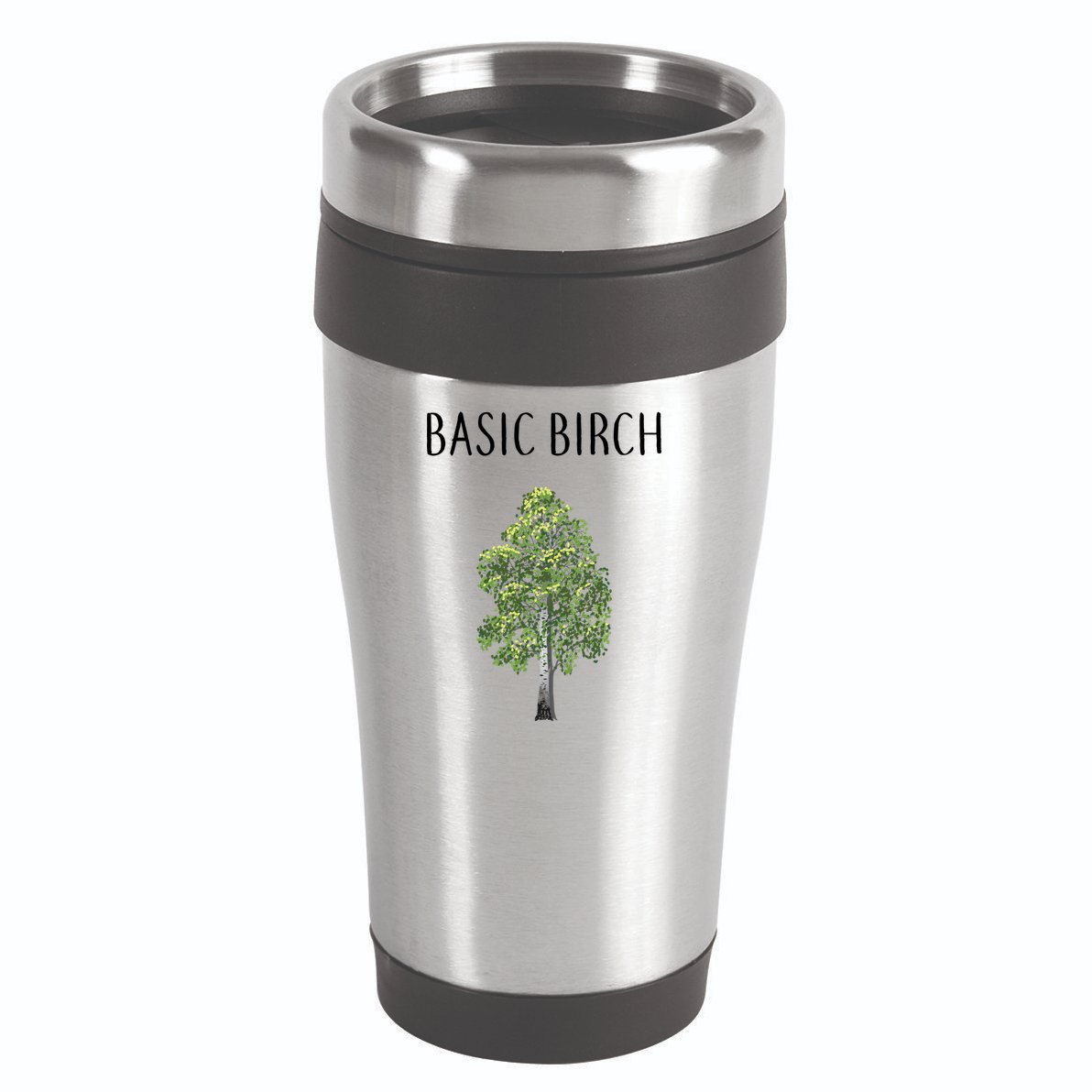 Basic Birch 16oz Travel Tumbler